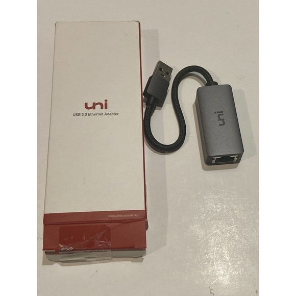 Uni USB 3.0 To Ethernet Adapter Short - Picture 6 of 6